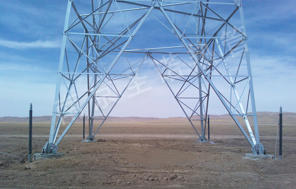 Transmission and transformation tower
