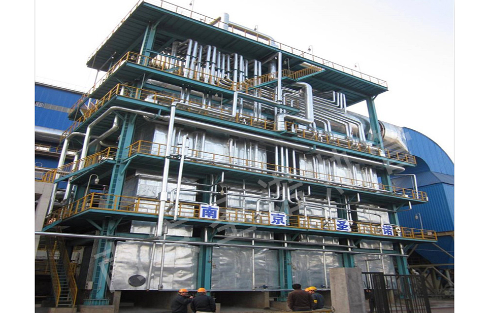 Sintering waste heat boiler