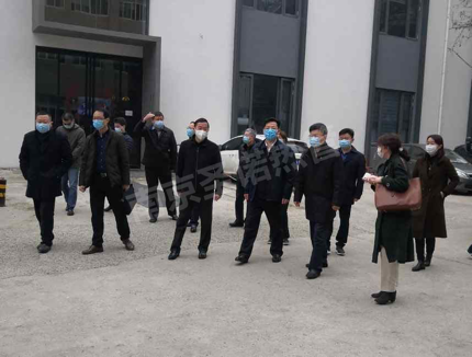 Liu Jun, Party Secretary of Nanjing Gulou District, visited Shengnuo Heat Pipe Company of Sunpower for investigation and guidance